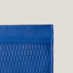 Tarjetero Granadínico Azul