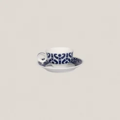 Taza Café con plato Contra