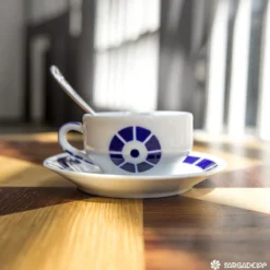 Taza Café con plato Coroa