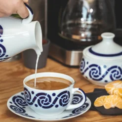 Taza Café con plato Espiroide