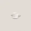 Taza Café con plato F 73 Blanco