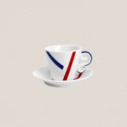 Taza Café con Plato Simple