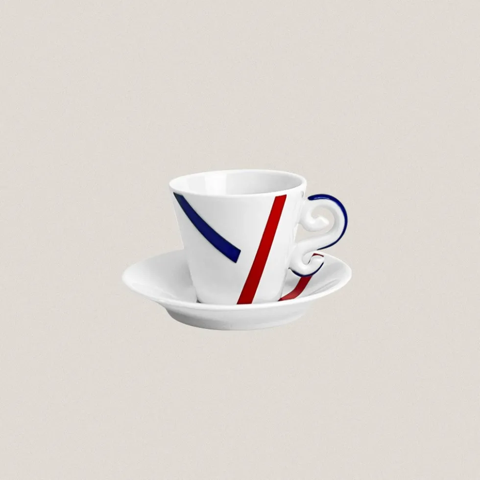 Taza Café con Plato Simple