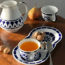 Taza con Bandeja Ros