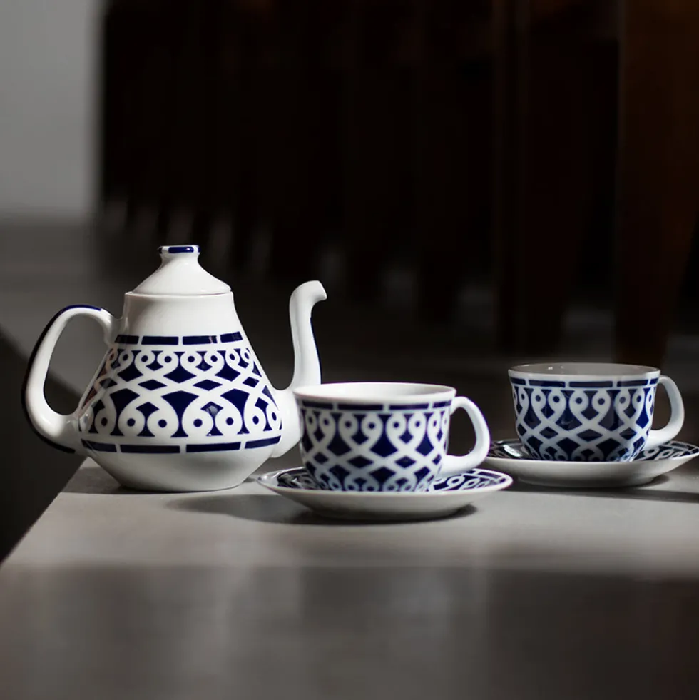 Taza con plato Fontefría