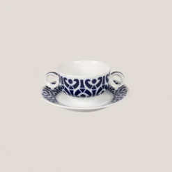 Taza Consomé con plato Contra