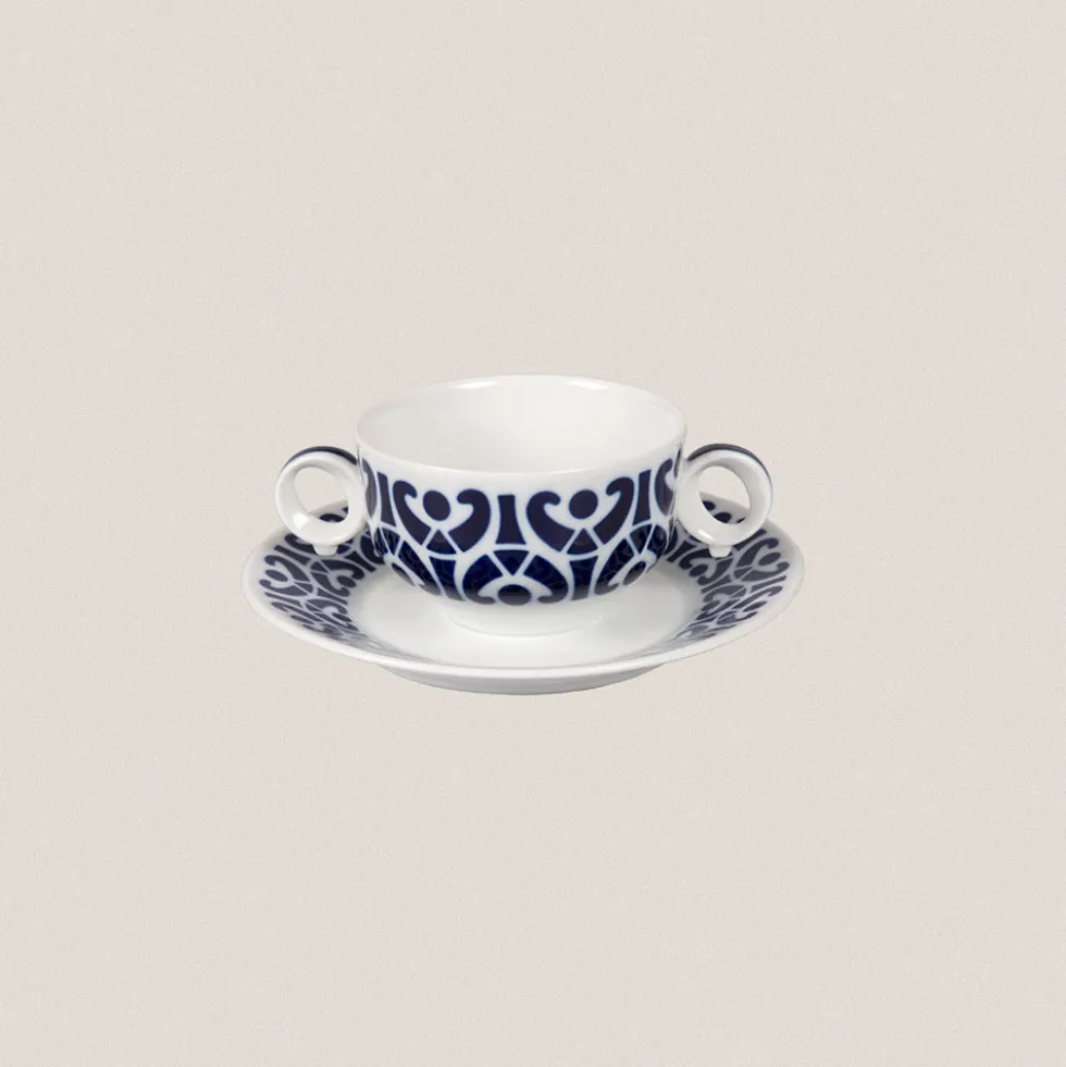 Taza Consomé con plato Contra