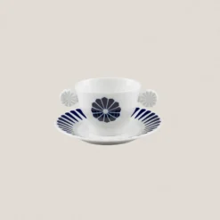 Taza Consomé con plato Estrela