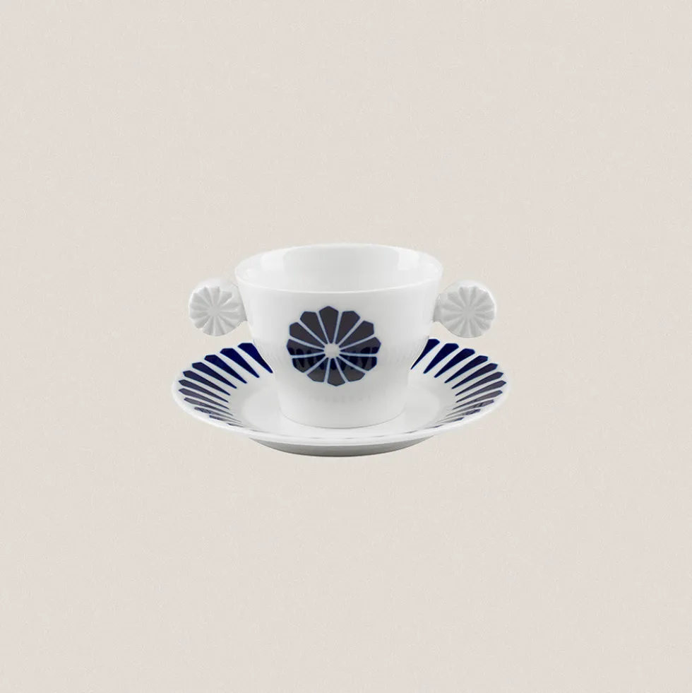 Taza Consomé con plato Estrela
