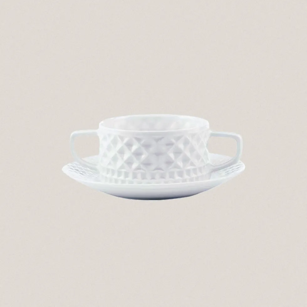 Taza Consomé con plato Portomarínico