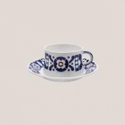 Taza Desayuno con plato Burela