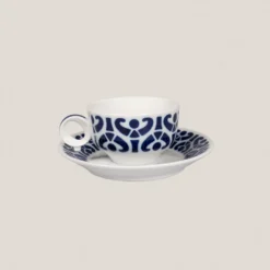 Taza Desayuno con plato Contra