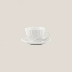 Taza Desayuno con plato Cuncha