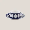Taza Desayuno con plato F73 Azul