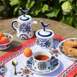 Taza Desayuno con plato Toxo Color