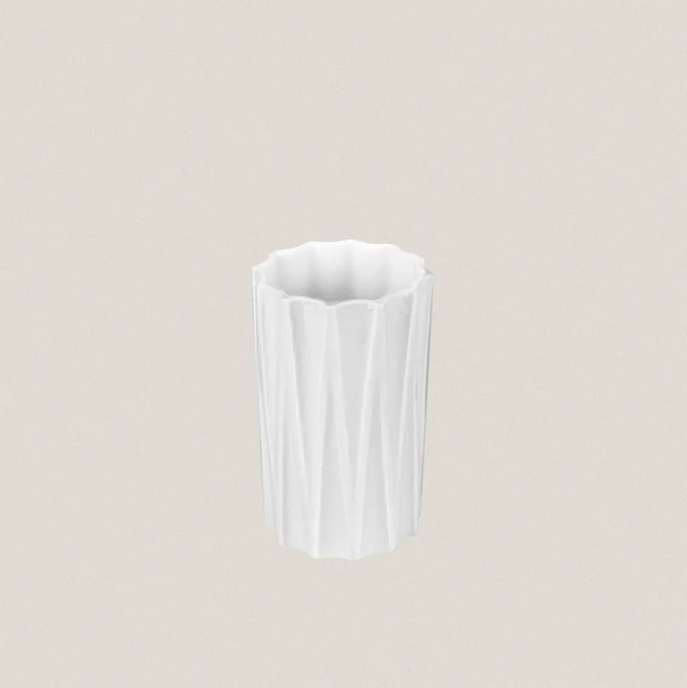 Vaso Fol Blanco